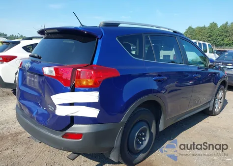 2014 Toyota Rav4 Limited from USA, damaged, VIN 2T3DFREV0EW227166